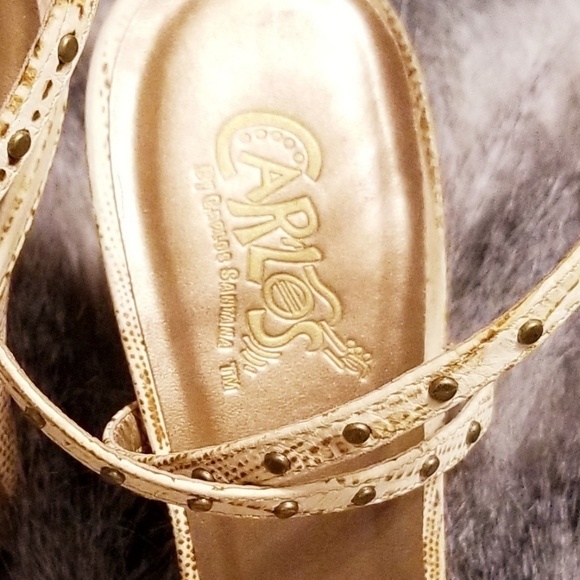 Hot Strappy Heels sexy Pump LIKE NEW - Picture 6 of 7